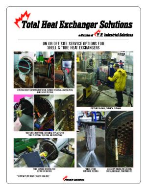 TOTAL HEAT EXCHANGER SOLUTIONS Shell & Tube